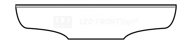 Product Image for Diodskylt passande Mercedes, Actros old. 31x146cm