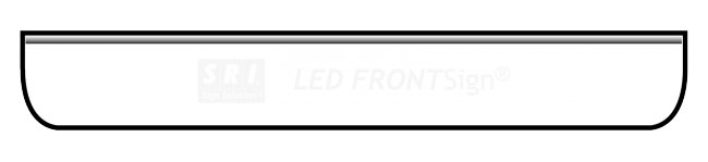 Product Image for Diodskylt passande Scania Topline, 25x165cm