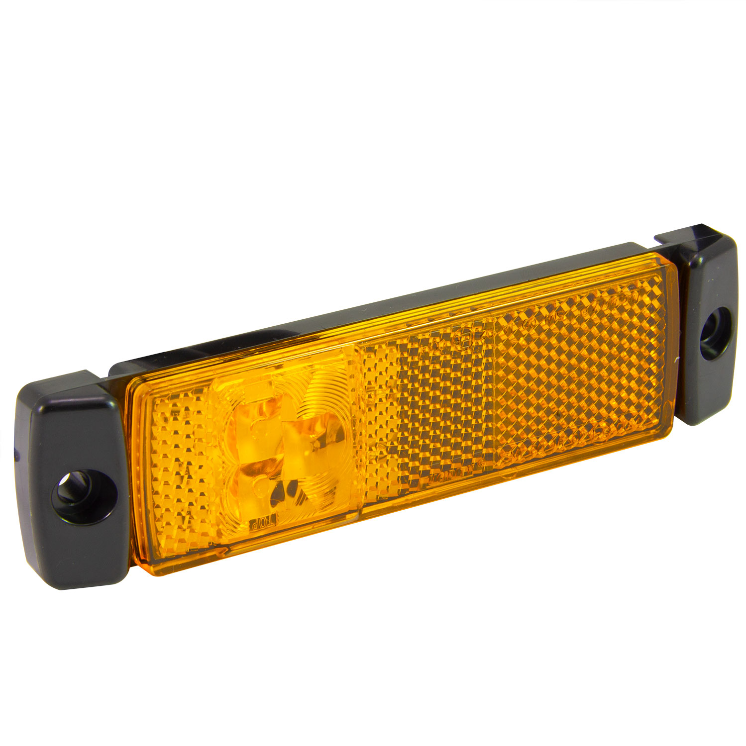 Product Image for Sidomarkering 24V orange 3 LED, 500mm kabel. E-märkt.