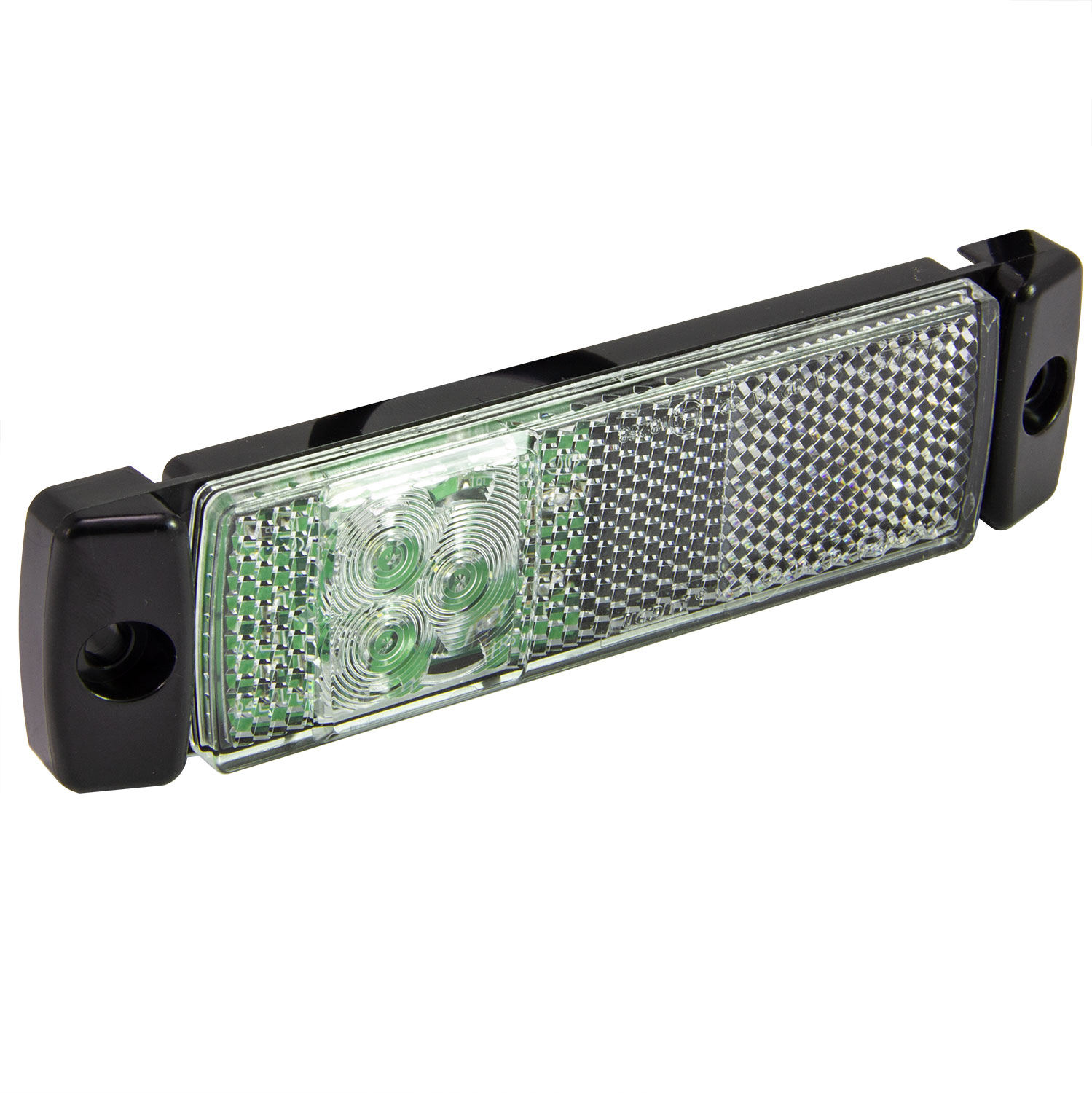 Product Image for Positionsljus 24V vit 3 LED, 500mm kabel. E-märkt.