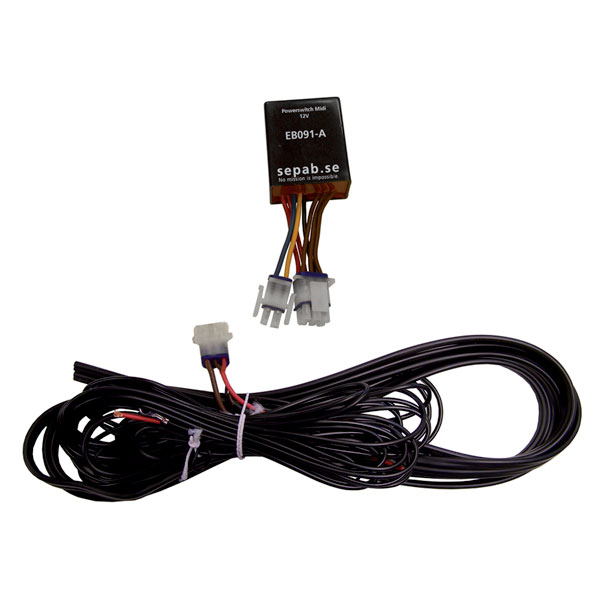 Product Image for Extraljuskablage powerswitch 12v,för can bus problem 3 ljus
