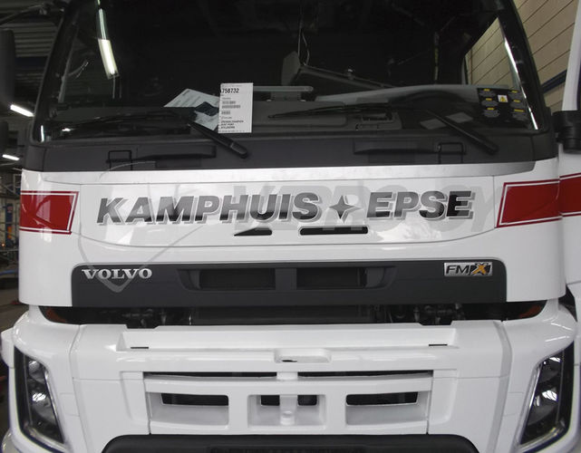 Product Image for Skylt passar för montering i,fronten på volvo fm ver. 4.