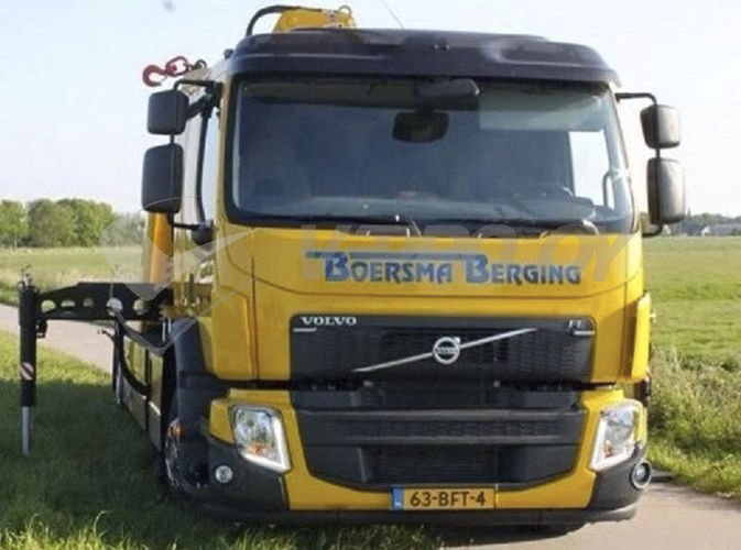 Product Image for Skylt passar för montering i,fronten på volvo fe 14-