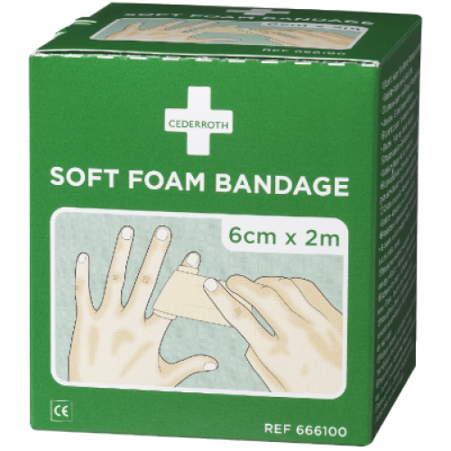 CEDERROT Plåster Cederroth Soft Foam Bandage