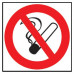 SYSTEMTE Förbudsskylt 34-9951, 36-1950, 36-1950A, 34-9950 Rökning förbjuden