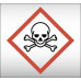 SYSTEMTE Skylt rörmärkning GHS06-pictogram Giftig