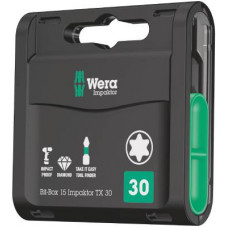 Wera Bitssats Bit-Box15 Imp TX30