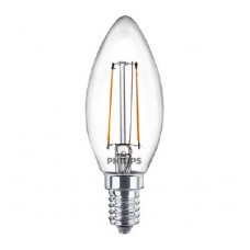 Klassisk LED-lampa E14 (klar) Philips