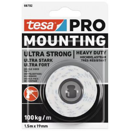 Monteringstejp Tesa Pro Ultra Strong