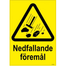 SKYLT NEDF FÖREM PLA 210X297MM
