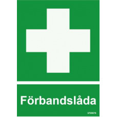 Nödskylt Unigraphics Förbandslåda