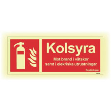 SKYLT BRAND KOLS EFL 250X100MM