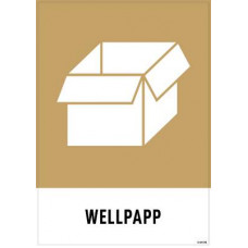 DEKAL WELLPAPP 140X190MM 3-P