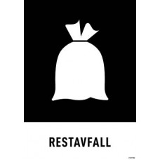 DEKAL RESTAVFALL 140X190MM 3-P