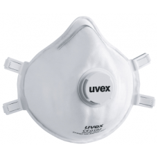 Filtrerande halvmask kupformad med ventil Uvex 2310/2312 FFP3