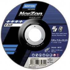 Navrondell för vinkelslipmaskiner Norton Norzon Quick Cut